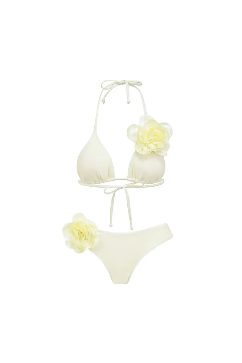 A Vintage Style Bikini with Delicate Timeless Details