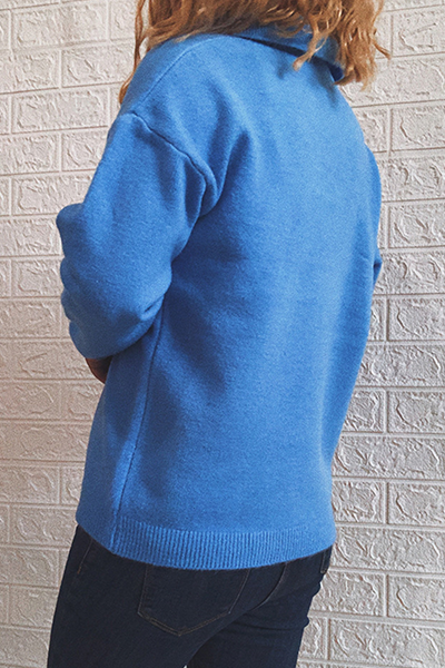 A Vintage Style Sweater with Delicate Timeless Details