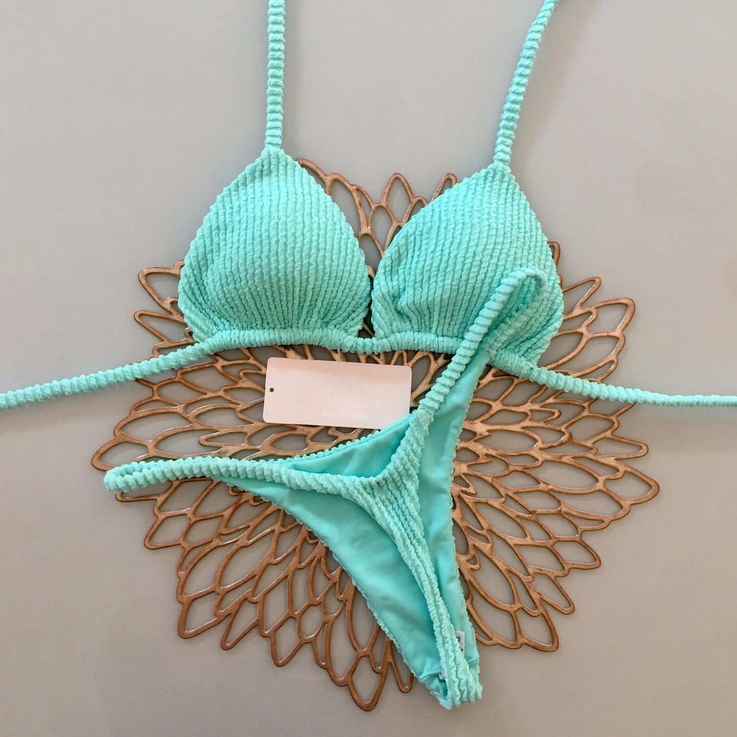 Classic Vintage Bikini with a Flattering Fit