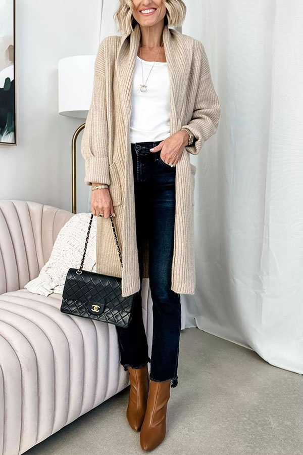 Vintage Inspired Cardigan with a Contemporary Edge
