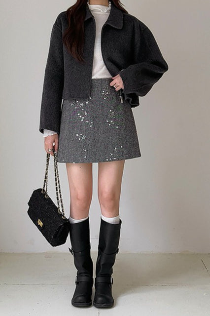 Well Tailored Garment with a Graceful Silhouette