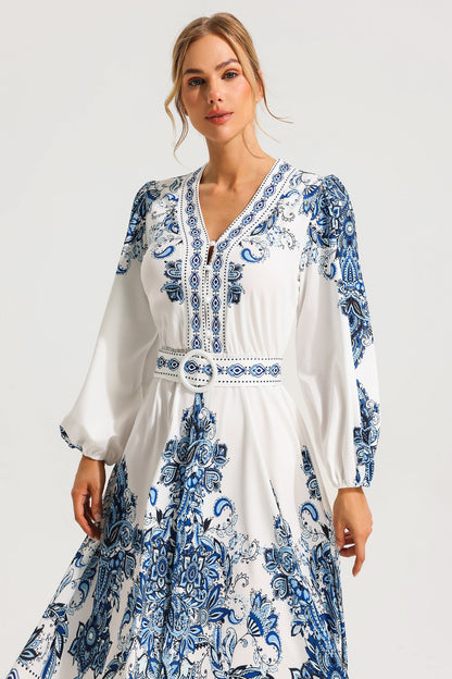 A Vintage Style Dress with Delicate Timeless Details