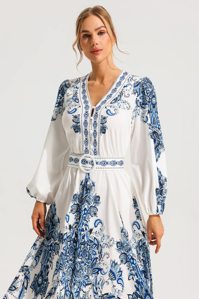 A Vintage Style Dress with Delicate Timeless Details