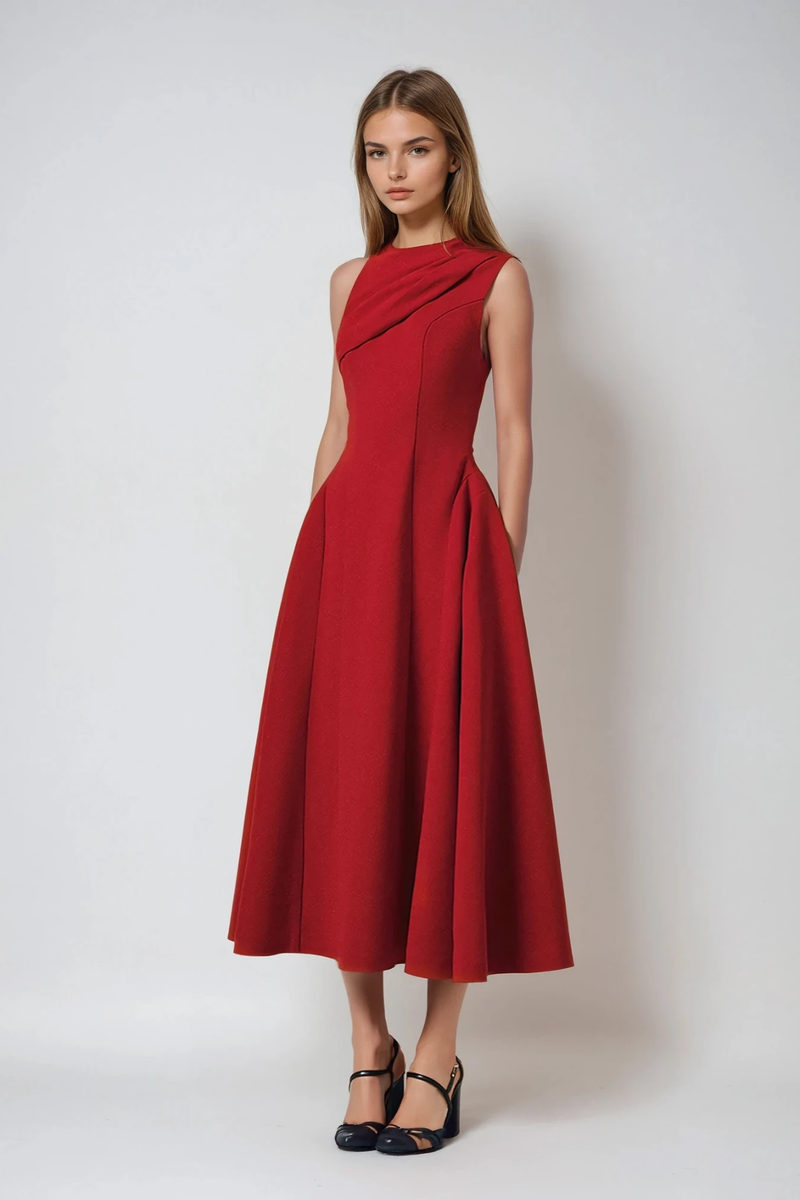 Elegantly Styled Dress for Everyday Wear
