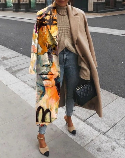 Classic Vintage Coat with a Flattering Fit