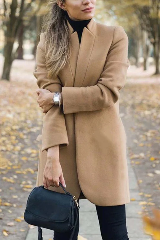 A Vintage Style Coat with Delicate Timeless Details