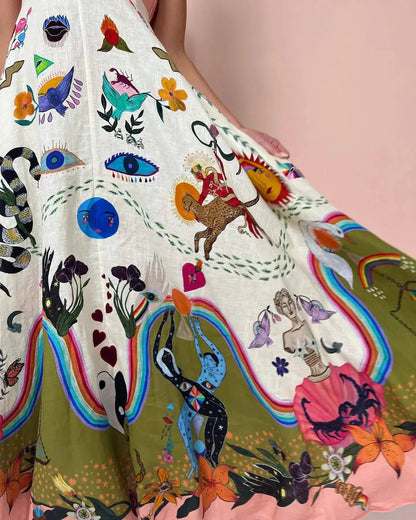 A Vintage Style Dress with Delicate Timeless Details