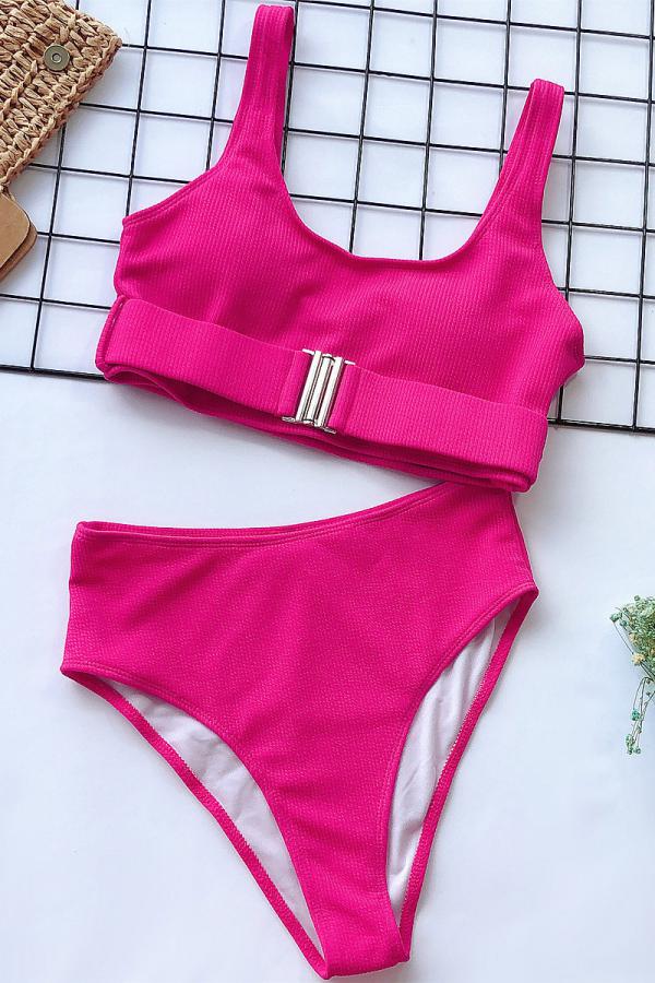 Classic Vintage Bikini with a Flattering Fit