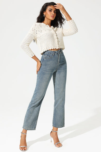 Classic Vintage Cardigan with a Flattering Fit
