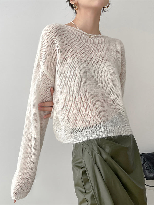 Beautifully Finished Sweater in a Timeless Design