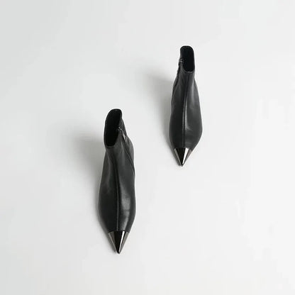 A Vintage Style Boots with Delicate Timeless Details