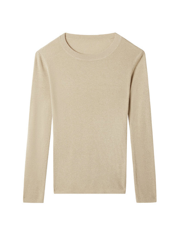 Well Tailored Sweater with a Graceful Silhouette