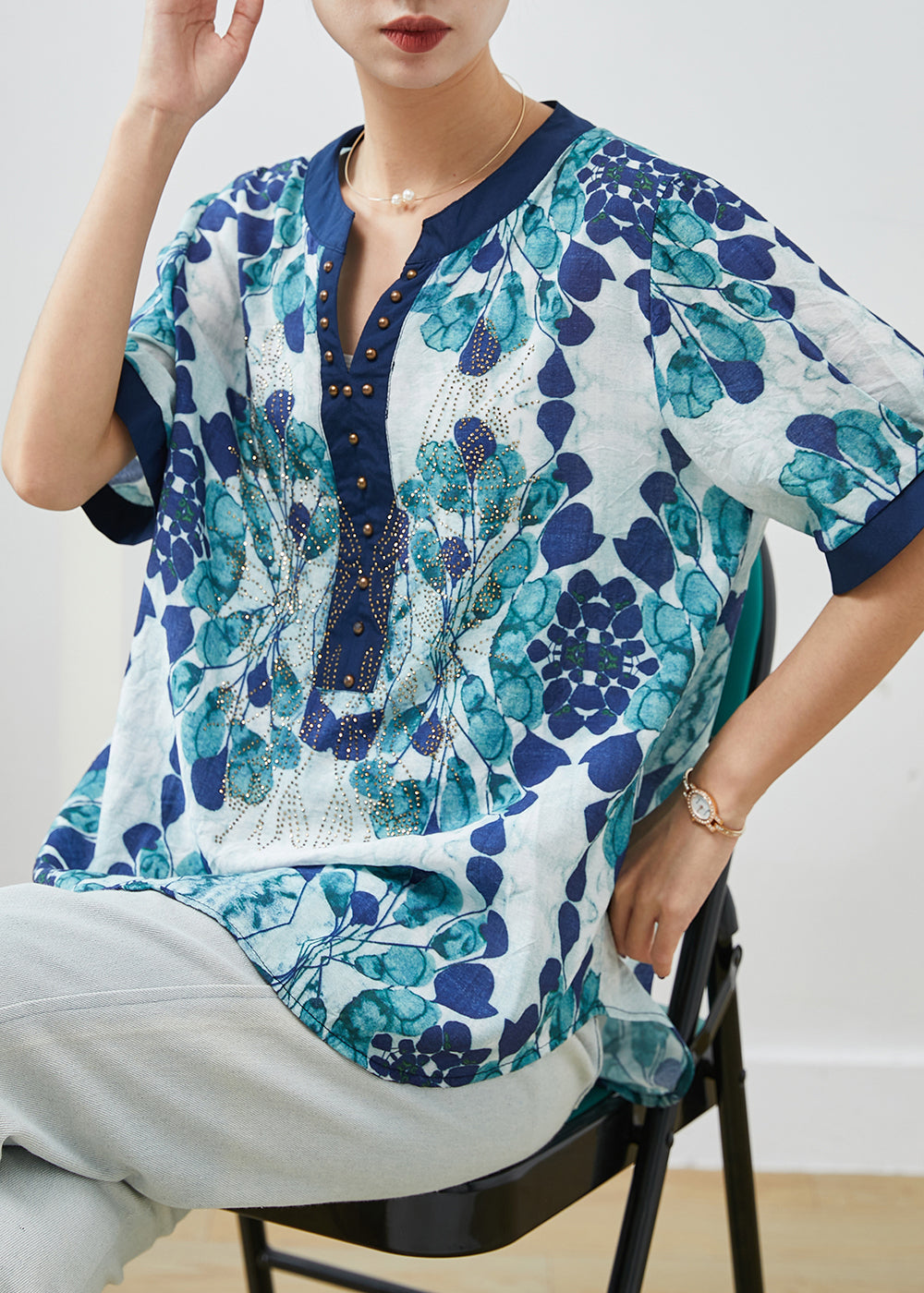 A Vintage Style Blouse with Delicate Timeless Details