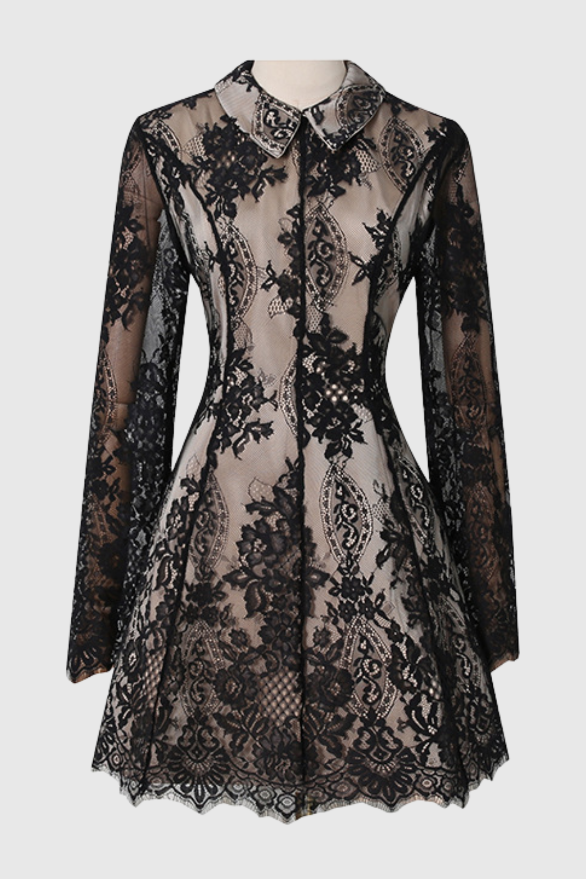 Classic Vintage Dress with a Flattering Fit