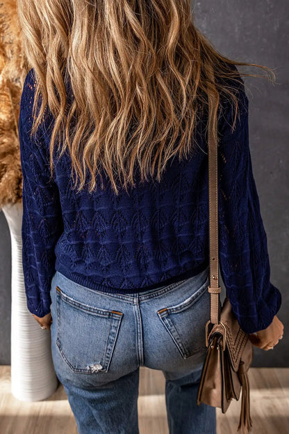 A Vintage Style Cardigan with Delicate Timeless Details