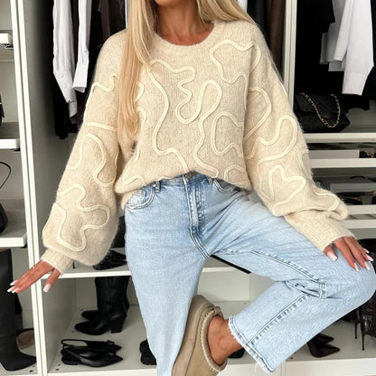 Classic Vintage Sweater with a Flattering Fit
