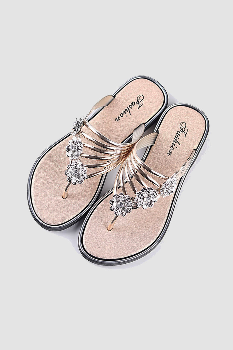 A Vintage Style Sandals with Delicate Timeless Details