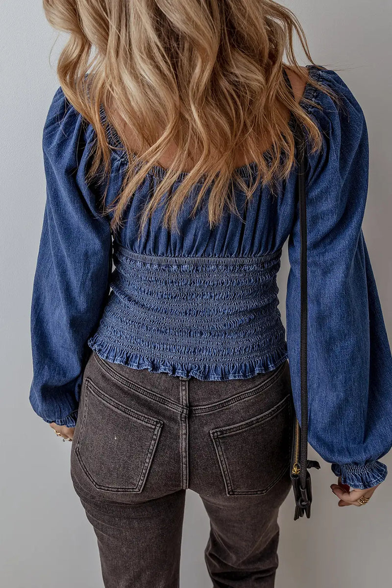 A Vintage Style Blouse with Delicate Timeless Details