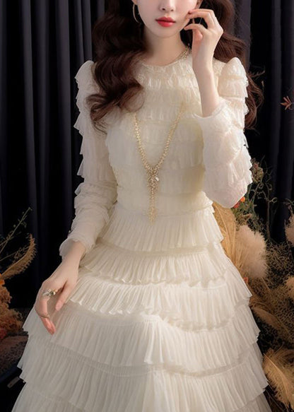 A Vintage Style Dress with Delicate Timeless Details