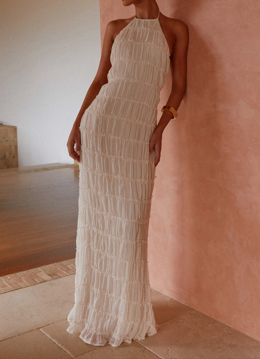 A Vintage Style Dress with Delicate Timeless Details