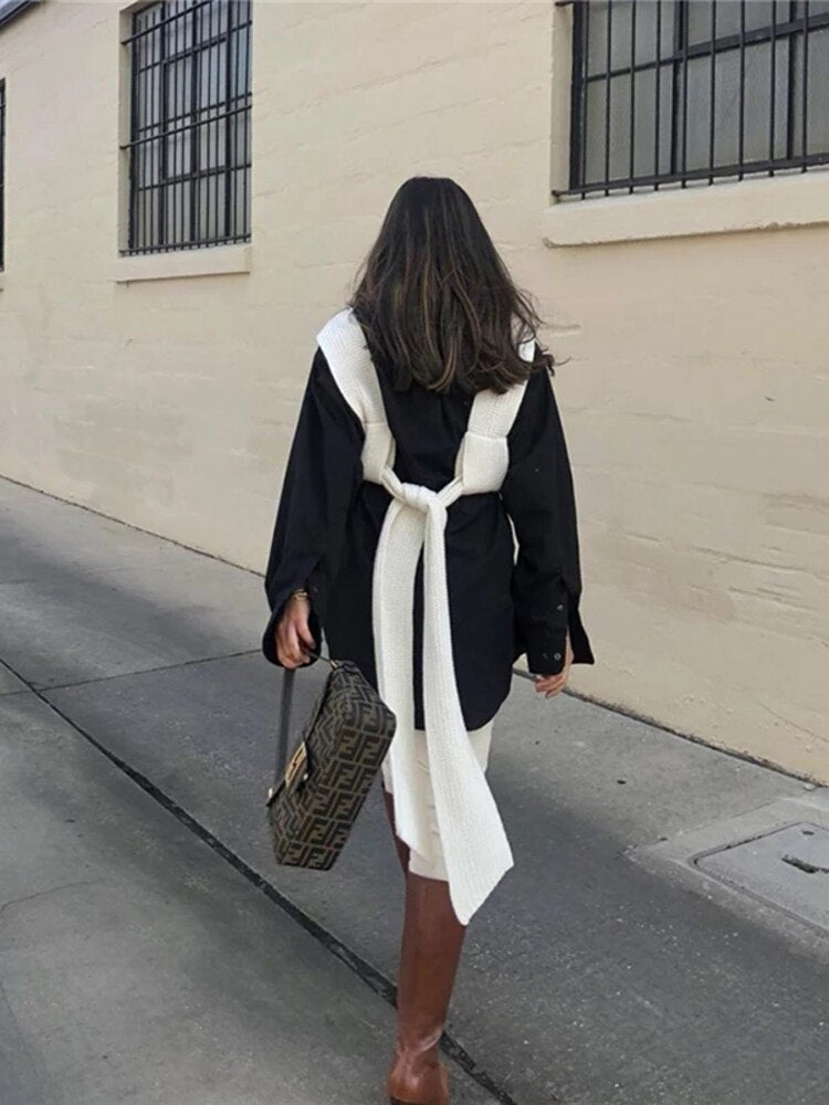A Vintage Style Sweater with Delicate Timeless Details