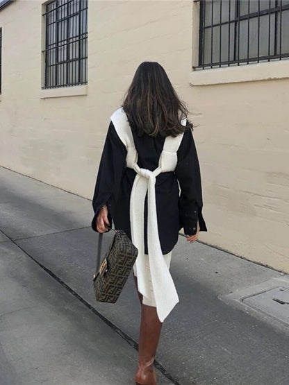 A Vintage Style Sweater with Delicate Timeless Details