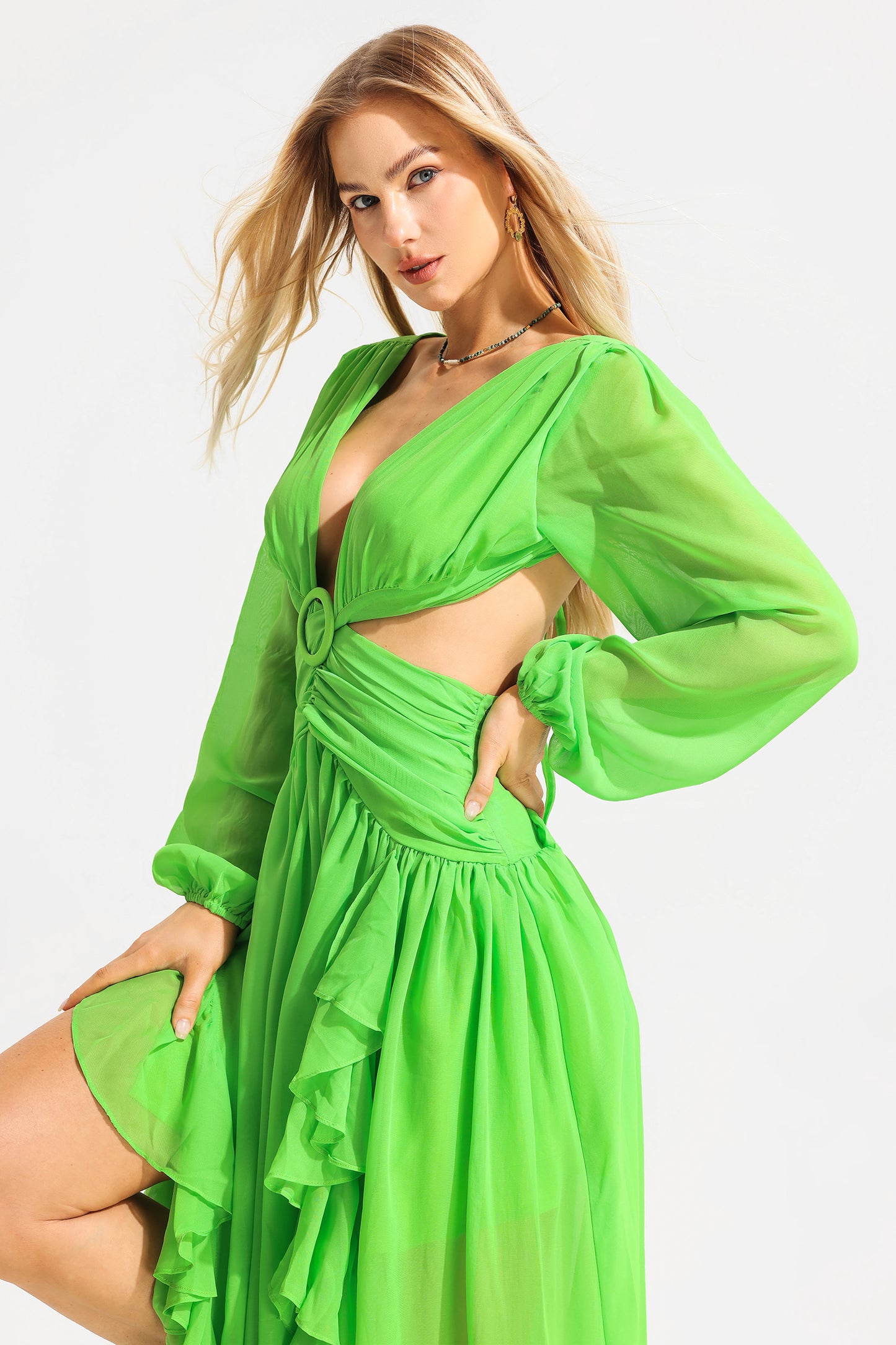 A Vintage Style Dress with Delicate Timeless Details
