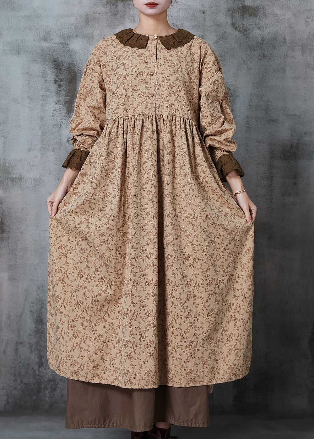 A Vintage Style Dress with Delicate Timeless Details