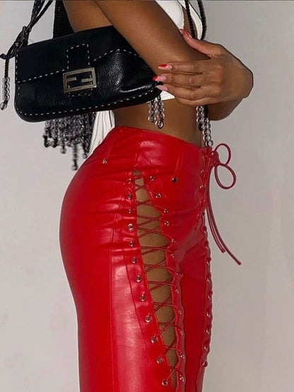 A Vintage Style Pants with Delicate Timeless Details
