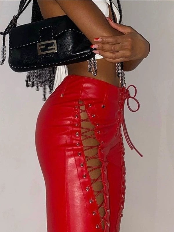 A Vintage Style Pants with Delicate Timeless Details