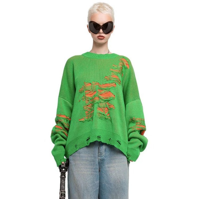 Vintage Inspired Sweater with a Contemporary Edge