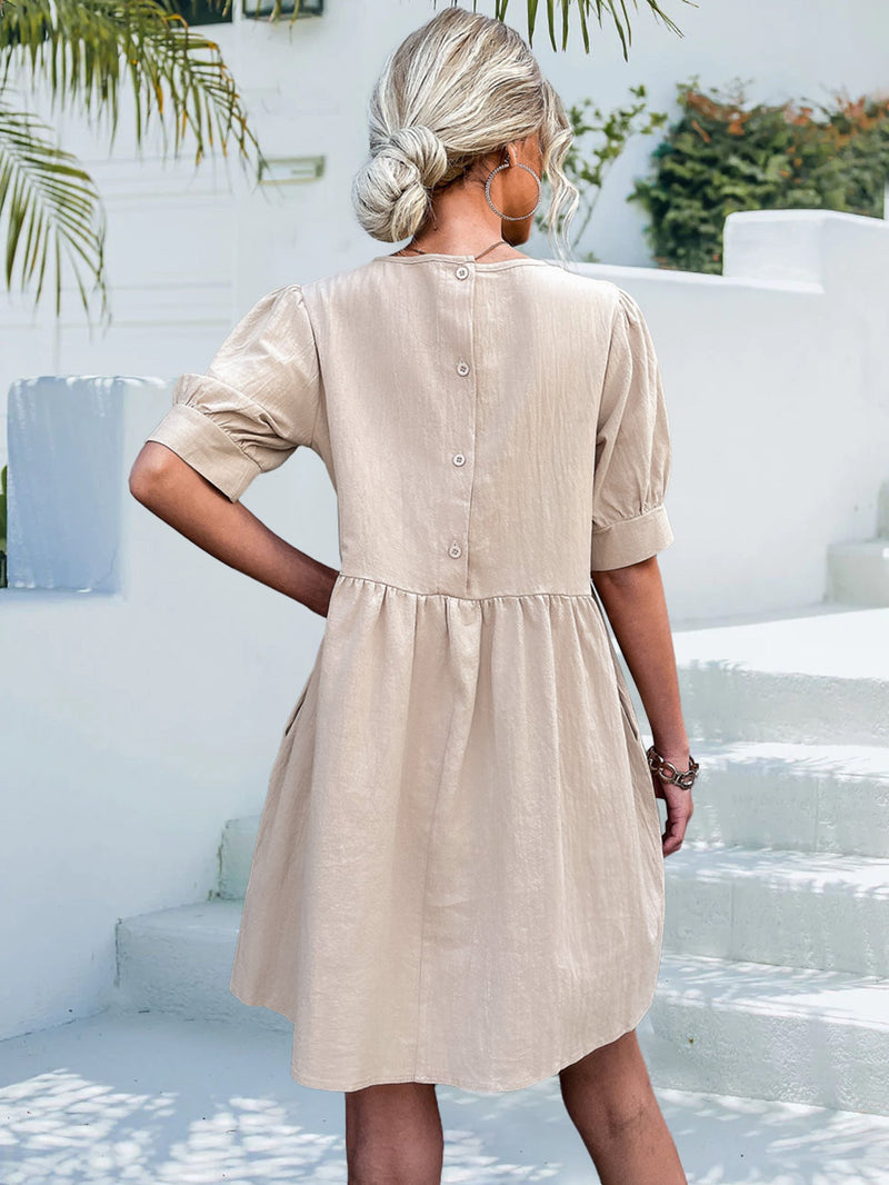 A Vintage Style Dress with Delicate Timeless Details
