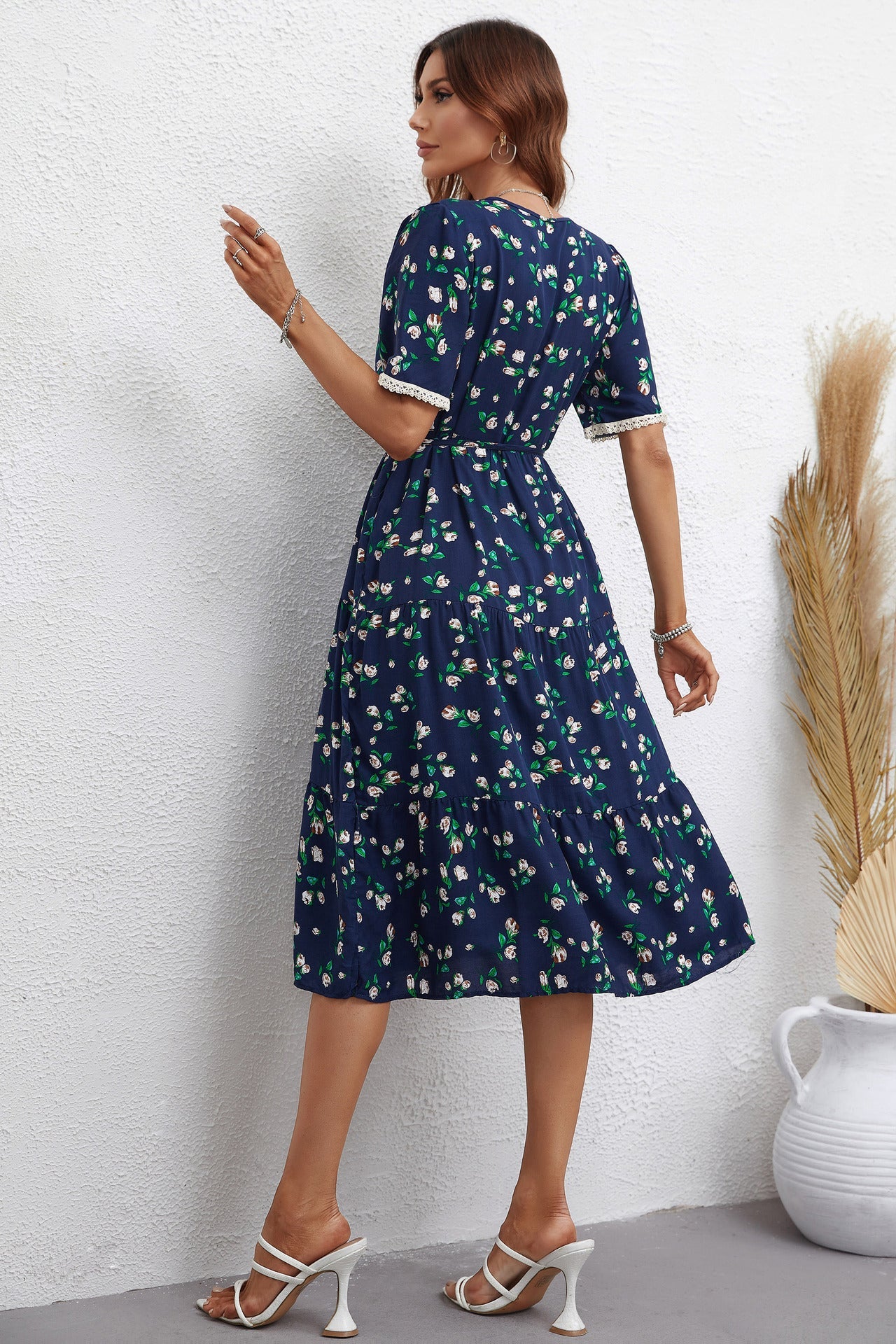 A Vintage Style Dress with Delicate Timeless Details