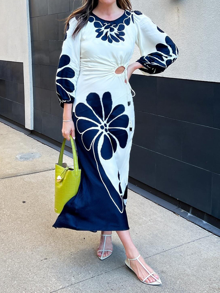 A Vintage Style Dress with Delicate Timeless Details