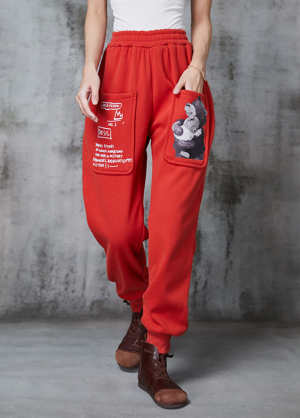 A Vintage Style Pants with Delicate Timeless Details