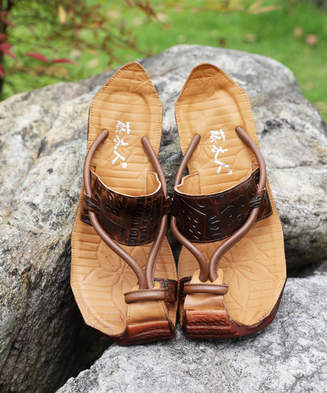 A Vintage Style Sandals with Delicate Timeless Details