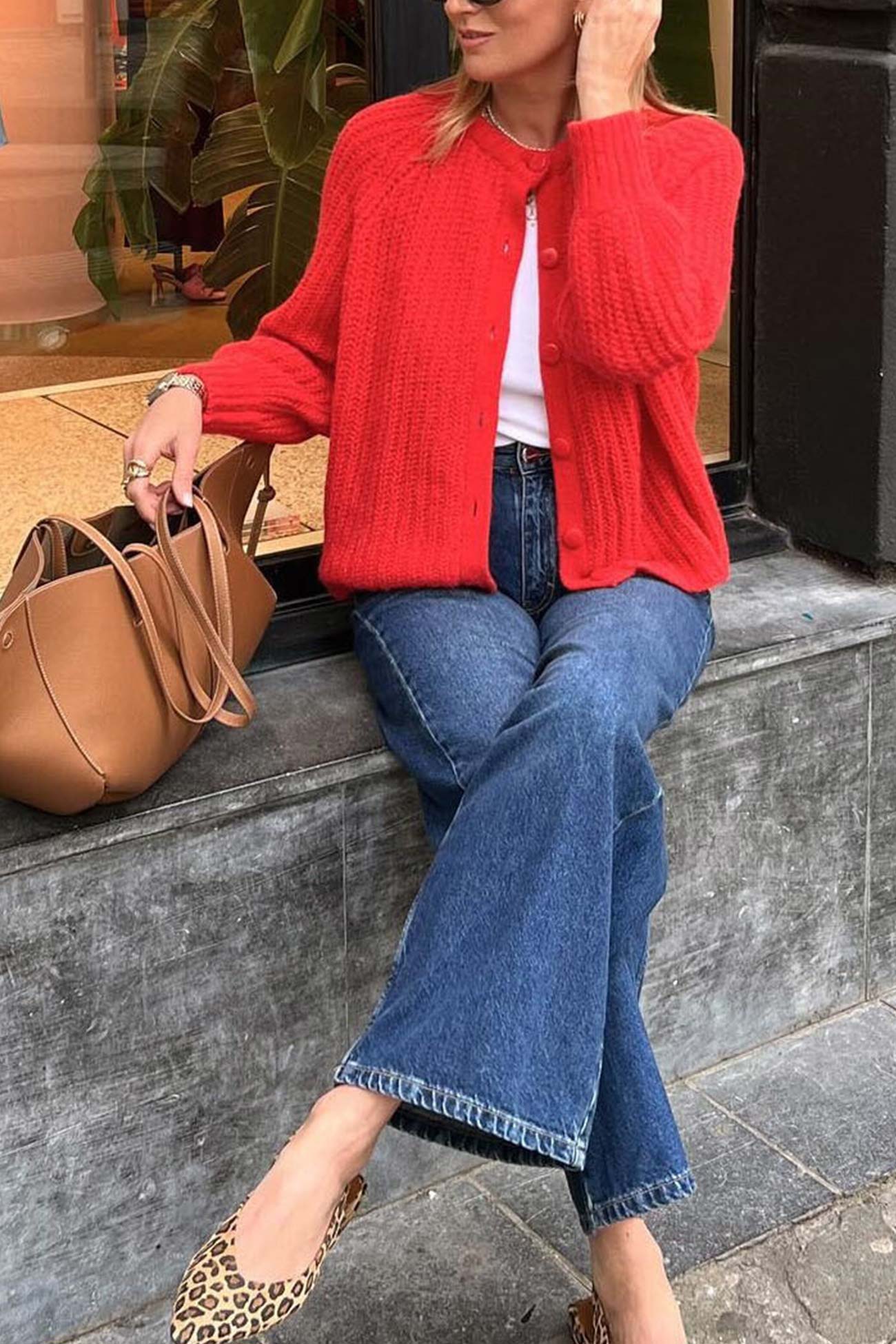 A Vintage Style Cardigan with Delicate Timeless Details