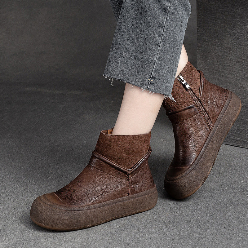 A Vintage Style Boots with Delicate Timeless Details