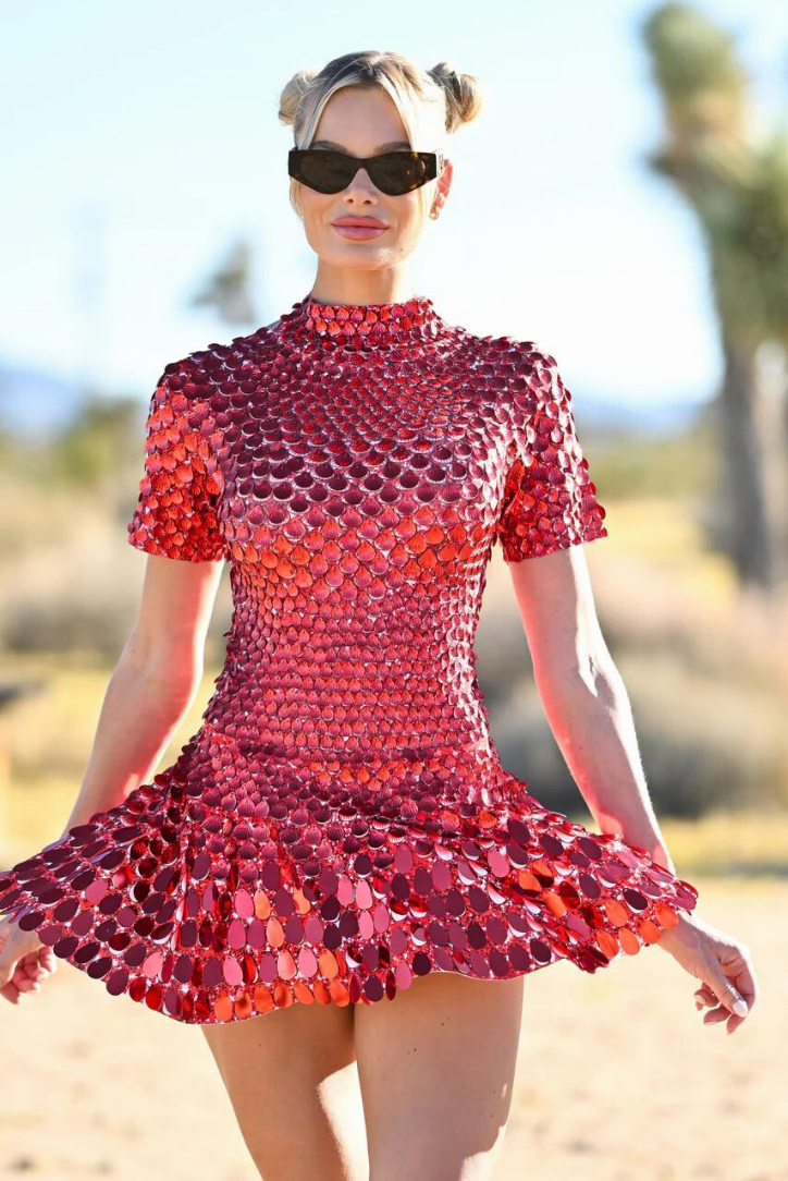 A Vintage Style Dress with Delicate Timeless Details