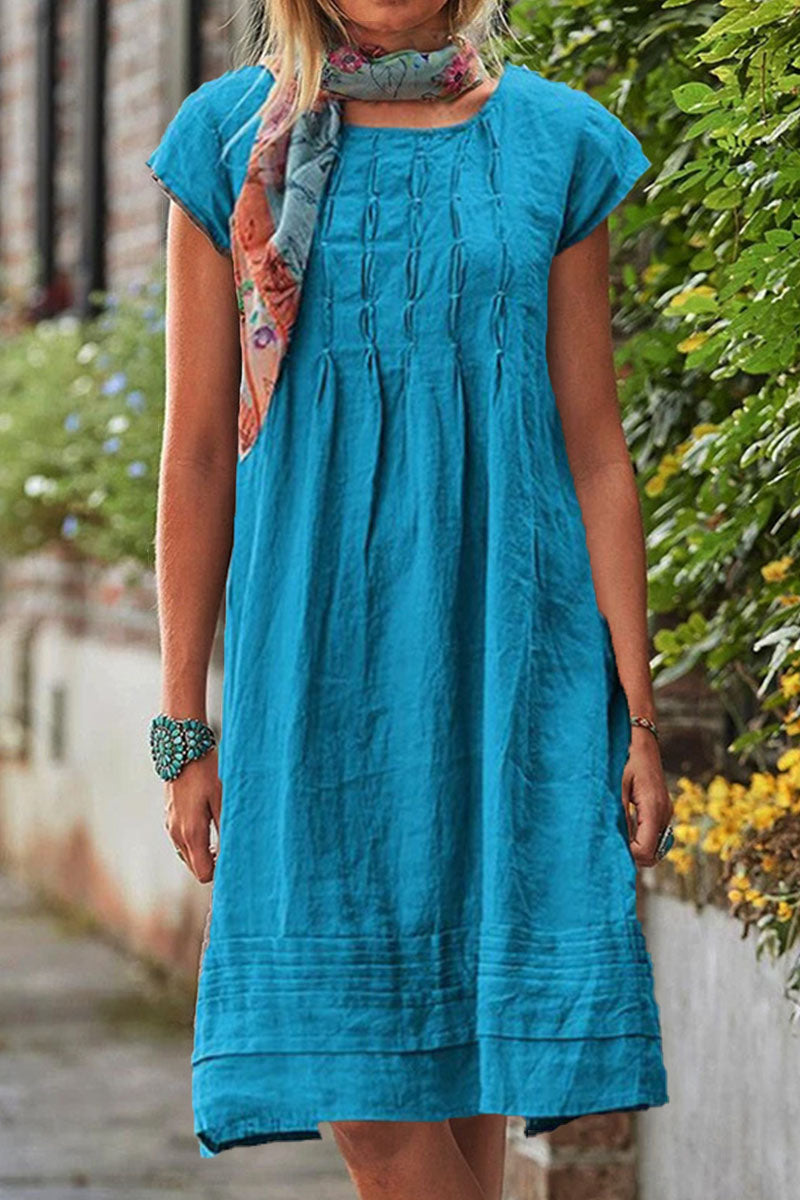 A Vintage Style Dress with Delicate Timeless Details