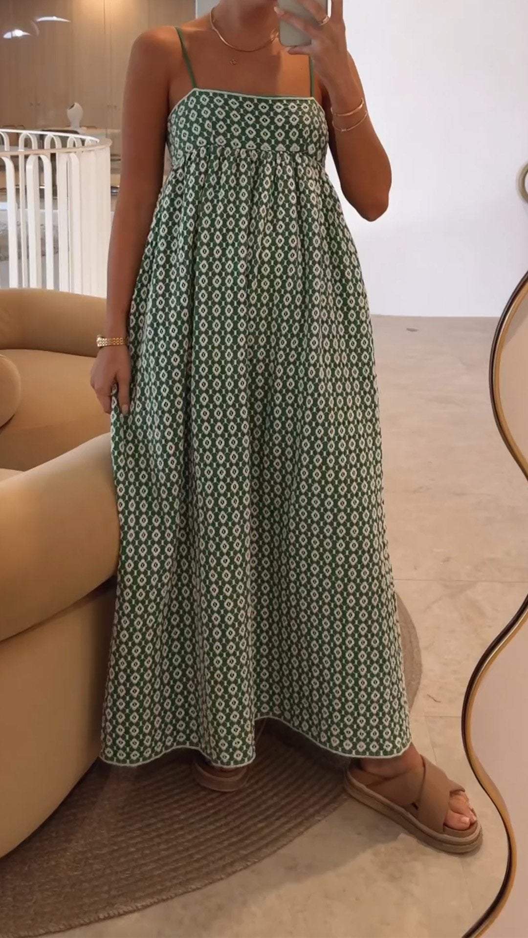 A Vintage Style Dress with Delicate Timeless Details