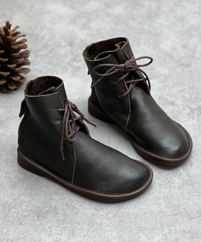 A Vintage Style Boots with Delicate Timeless Details