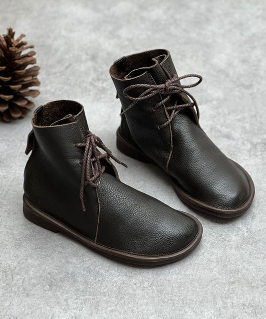A Vintage Style Boots with Delicate Timeless Details