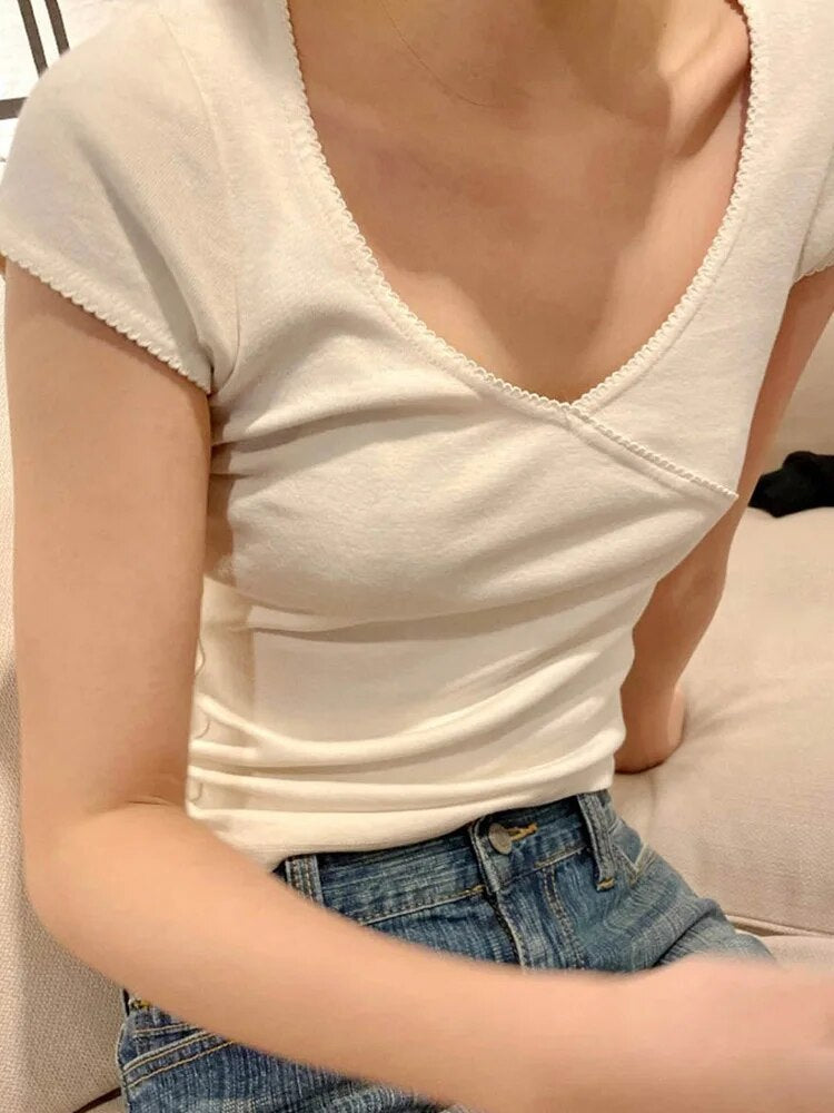 A Vintage Style T-Shirt with Delicate Timeless Details