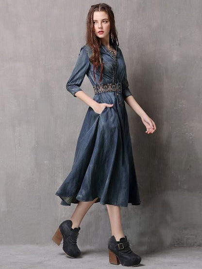 Vintage Inspired Dress with a Contemporary Edge