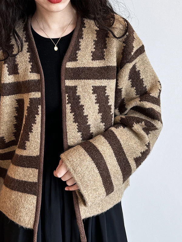 Vintage Inspired Cardigan with a Contemporary Edge