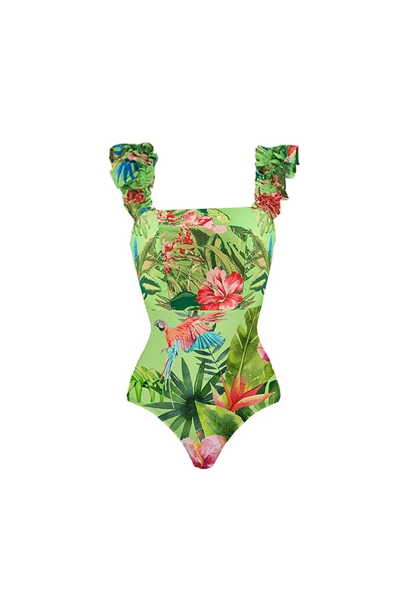 Well Tailored Swimsuit with a Graceful Silhouette