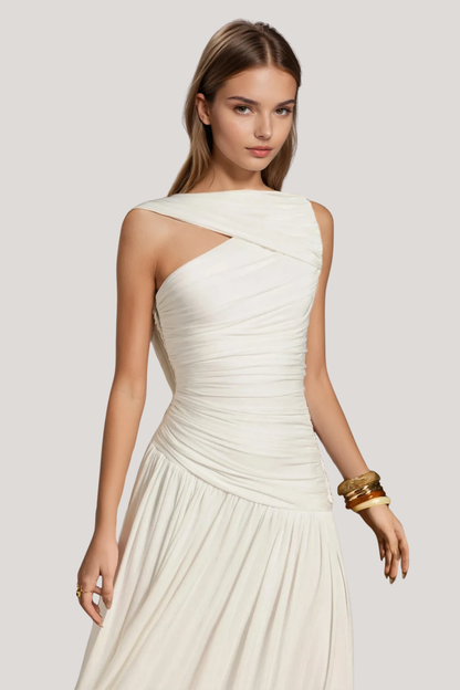 A Vintage Style Dress with Delicate Timeless Details