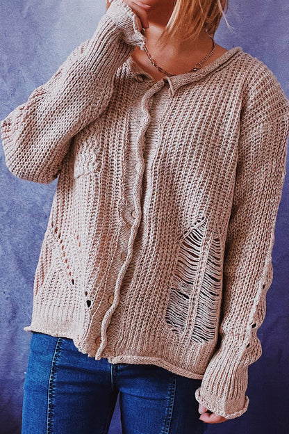 Vintage Inspired Cardigan with a Contemporary Edge