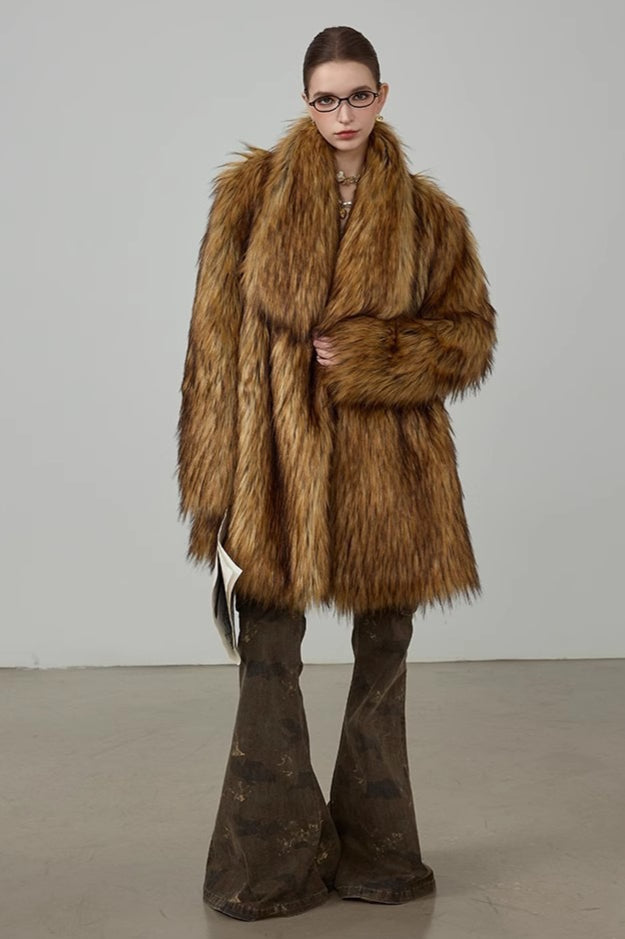 Classic Vintage Coat with a Flattering Fit